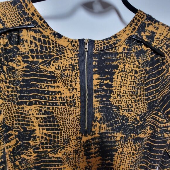 SEXY Cotton Animal Print Long Sleeve Dress Sizes S   M   L   XL - Picture 7 of 15